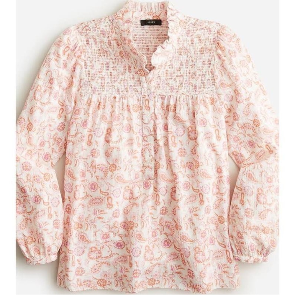NWT JCrew gauze garden top